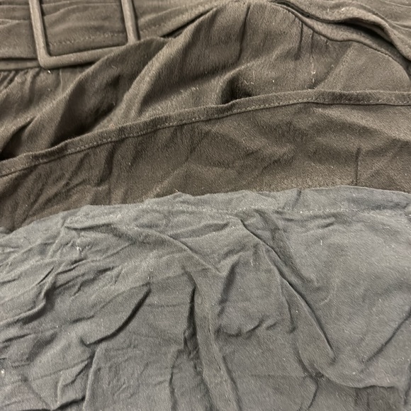 🔥🔥🔥Anthropologie Maeve Martina Belted Black Dress - Picture 10 of 11